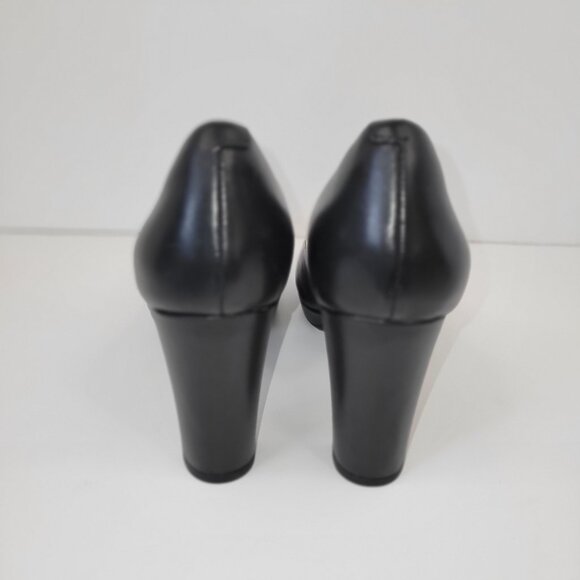 NWT Clarks Kendra Sienna Closed Toe Pumps Black Platform Women's Size 7.5 - Picture 4 of 11
